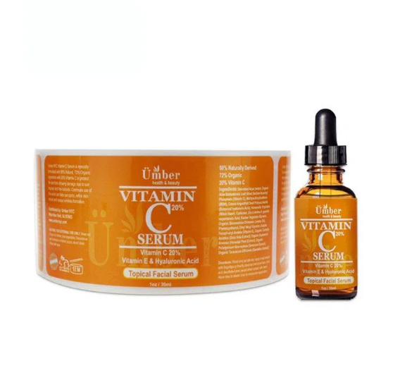 Cosmetic Sticker Labels